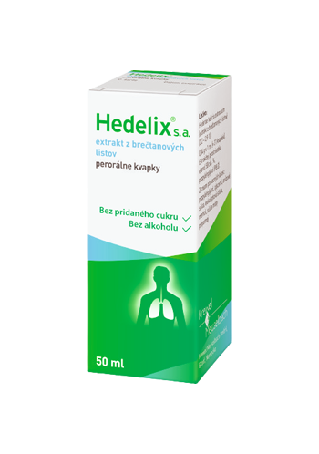 Hedelix® Kvapky proti kašľu – pre dospelých a deti od 3 rokov