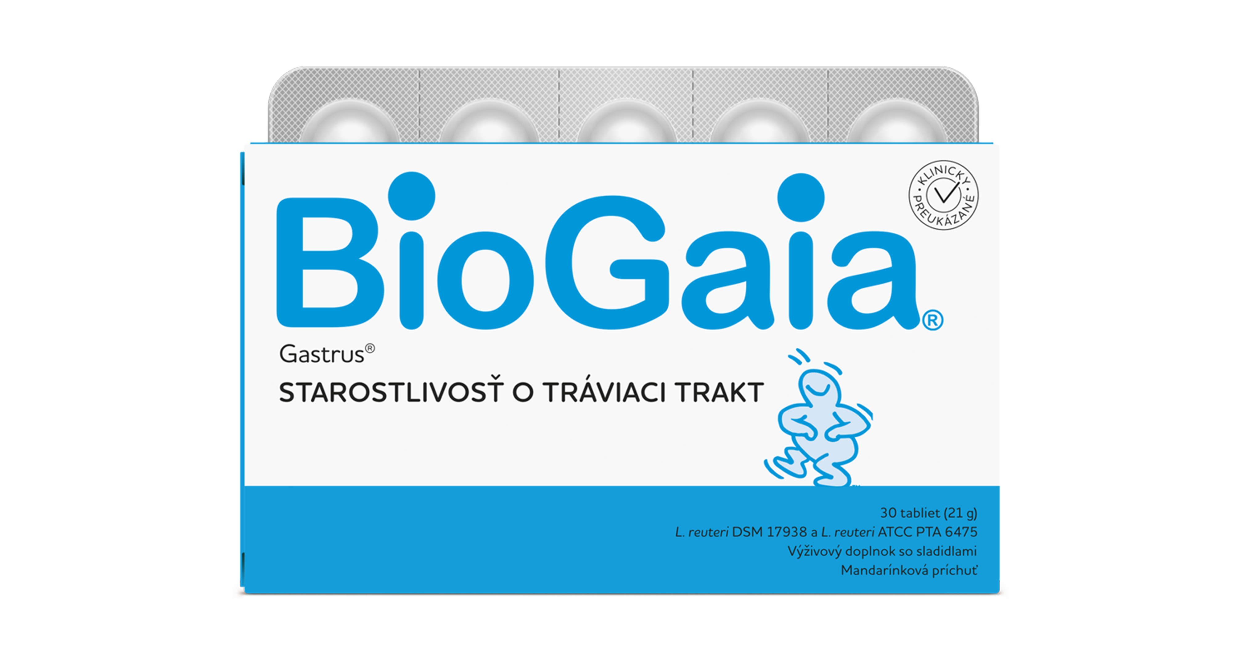 BioGaia® Gastrus – pre starostlivosť o tráviaci trakt