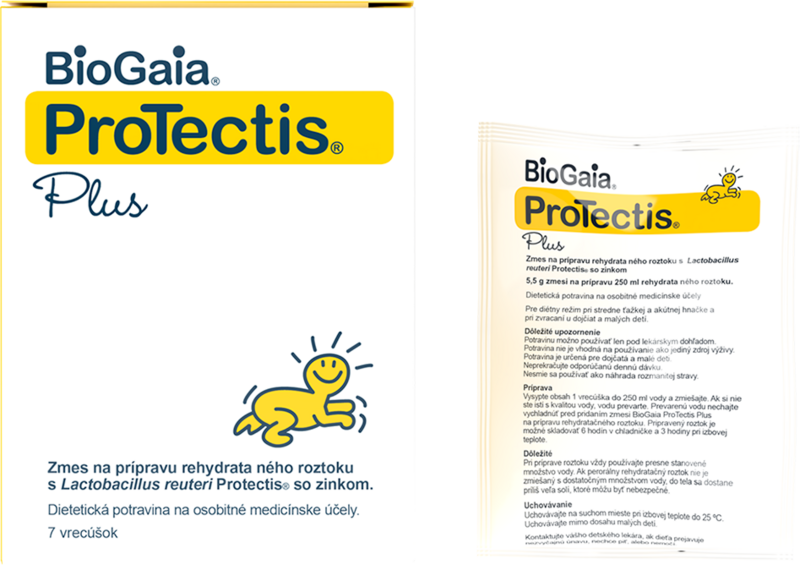 BioGaia® ProTectis Plus – perorálny rehydratačný roztok