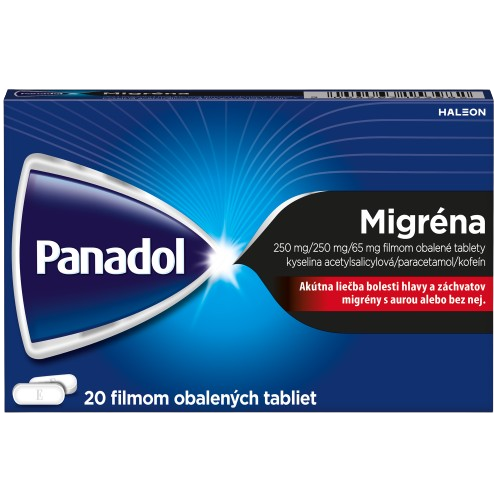 Panadol® Migréna – proti bolesti hlavy a migréne